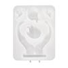 Hands Holding Heart Decoration Mold Candle Plasters Silicone Mold Jewelry Supply