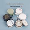 Multifunctional Ceramic Inkwell Set with Lid: Inkstone, Ink Stick, Brush Rest, Ink Box, and Ink Dish.