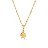Cute Sea Turtle Pendant Stainless Steel Necklaces For Women Gold Color Animal Aesthetic Pendant Necklace Aesthetic Jewelry