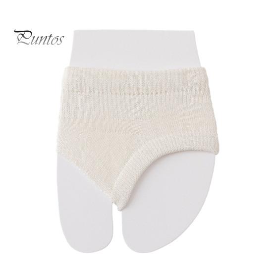Solid Color Foot Covers Women Flip-Flop Socks, Cotton Open Toe Half Flip Flop Socks Thongs Liner for Flops Clogs Slides Seamless Fit