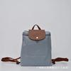 Classic Double Shoulder Bag, Jiaozi Style Nylon Backpack, Lightweight and Foldable Waterproof Travel Bag for Women