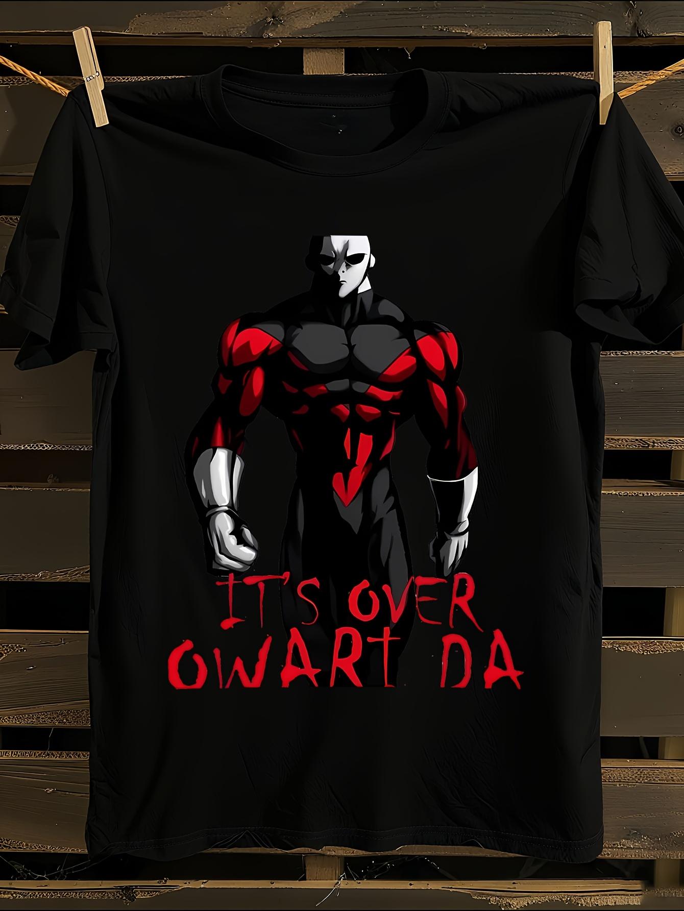 Owari Da Jiren Anime Tshirt Anime Graphic Tshirt M