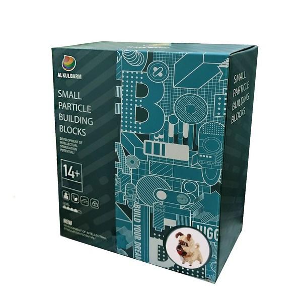 [Nanoblock-My Pet] BA Big Pug MelBA Secret Life Animal Block, Mixed Colors, Korean Popular Toys