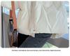 Women's Short White Duck Down Jacket - Korean Style, Wash-Free, Warm & Thick for Winter