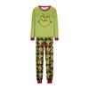 Christmas Print Cute Family Set Pajamas, Home Clothes, Family Set Long Sleeve Top Pants Set