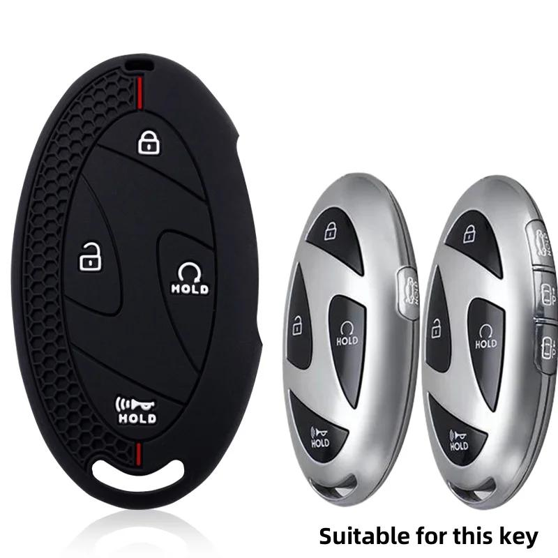 Neue Art Silikon Smart Key Abdeckung Hülle Für Hyundai Tucson Elantra Kona Fernbedienungsschlüssel - Autozubehör