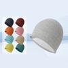 Reflective Knitted Hat for Men Women Winter Sport Unisex Cuffed Warm Winter Hat Windproof Cycling Hat for Skiing Cycling