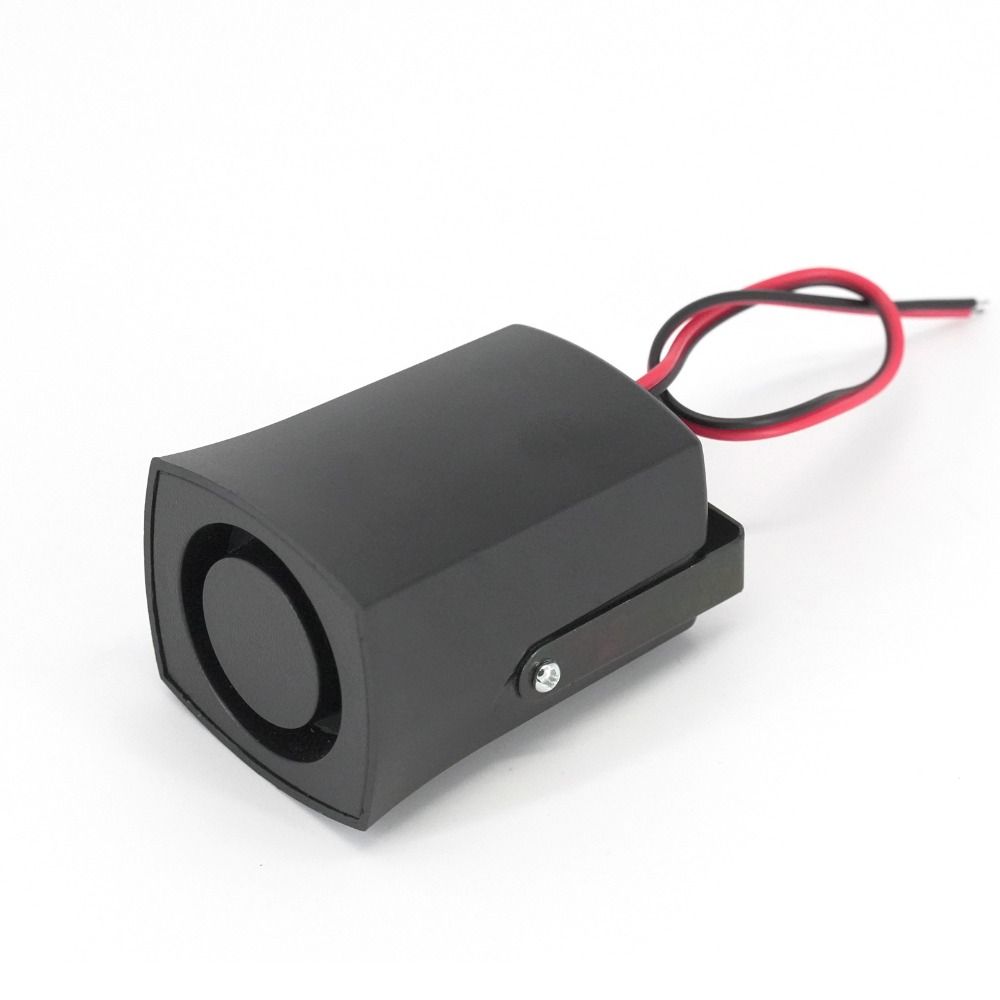 12-24V Car Police Fire Alarm Horn 105db Auto Warning Siren Sound Car Reversing Alarm Truck