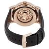 Emporio Armani Meccanico Automatic Mechanical Skeleton Retro Black with Natural Leather AR60007 Men's Watch, Style, Strap, [Used]