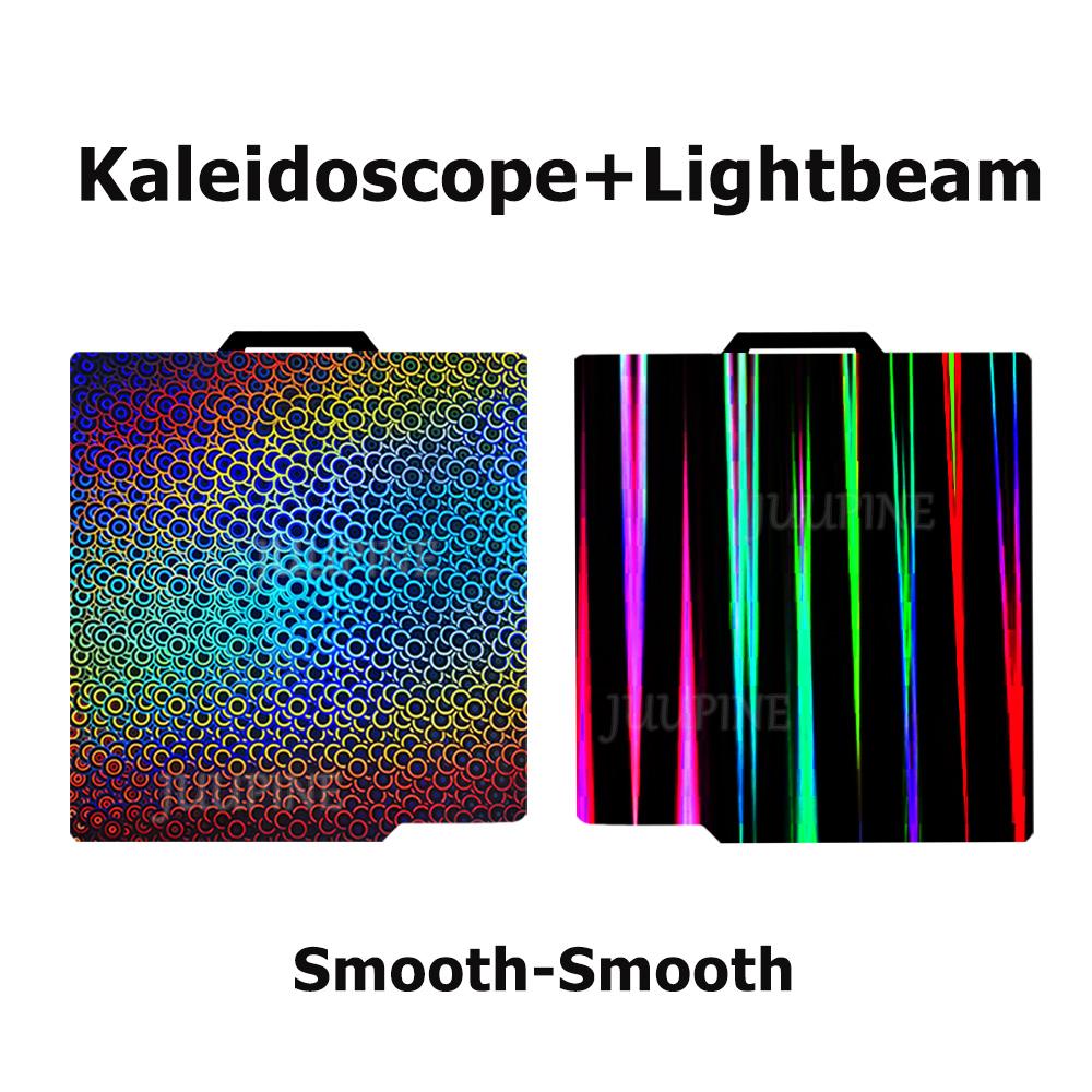 Glacier Cool Druckplatte für Bambu-Lab P2S P1S P1P X1C X1E A1 3D-Drucker beidseitiges PEI texturiertes Federstahlblech 257x257mm