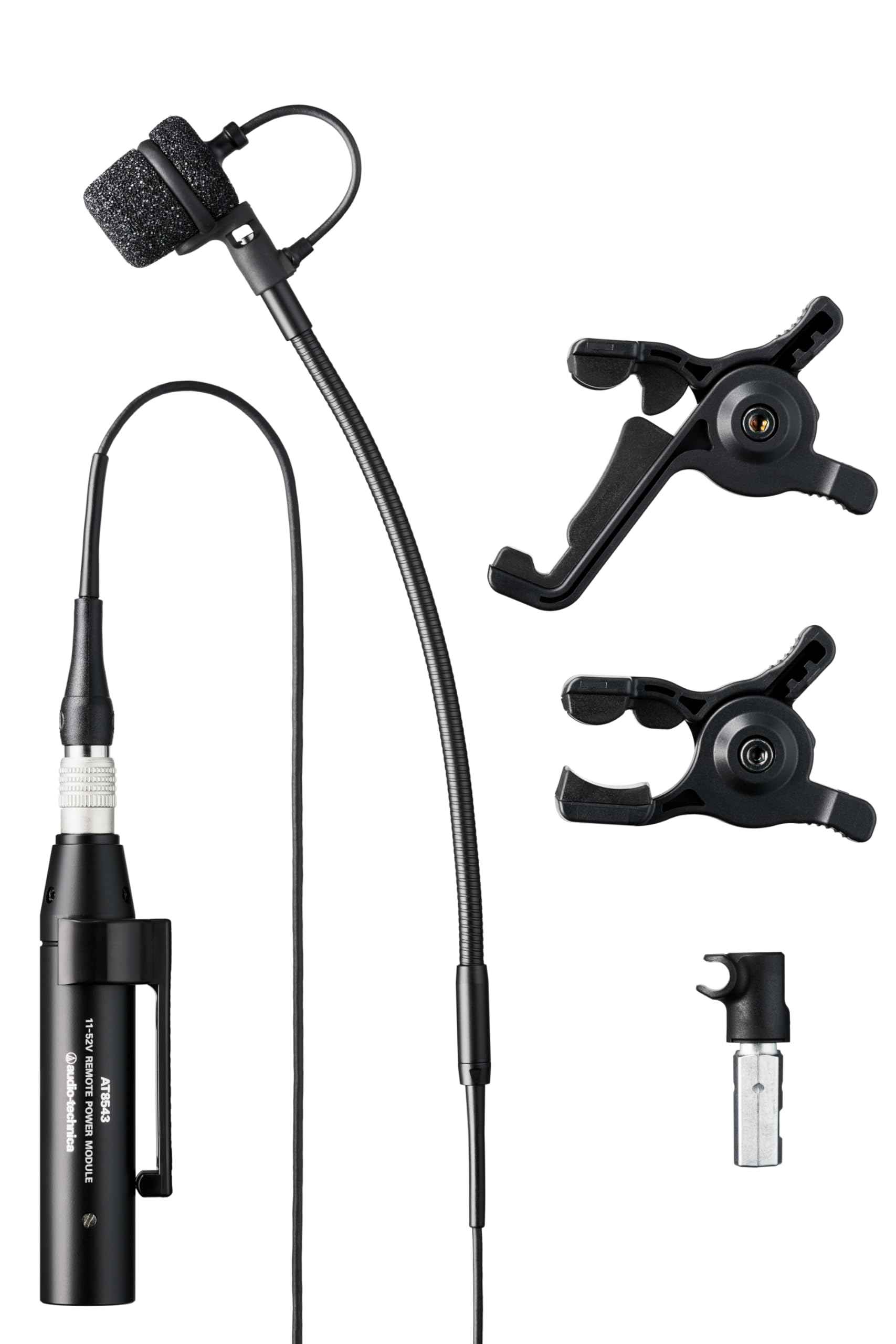 

Audio-Technica ATM355VF Condenser Microphone for Violin Flute, Musical Instruments, XLR Phantom Power, Mounting Adapter Included, Windscreen