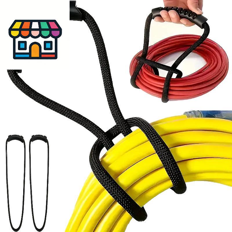 Multipurpose Home Garage Boat RV Accessories Versatile Storage Strap With Handle Ideal Organizer For Hoses Cords