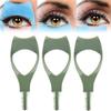 Protect Eyes 3-In-1 Eyelash Comb Template Eyeliner Assistant 3 In1 Eyelashes Tools  Women