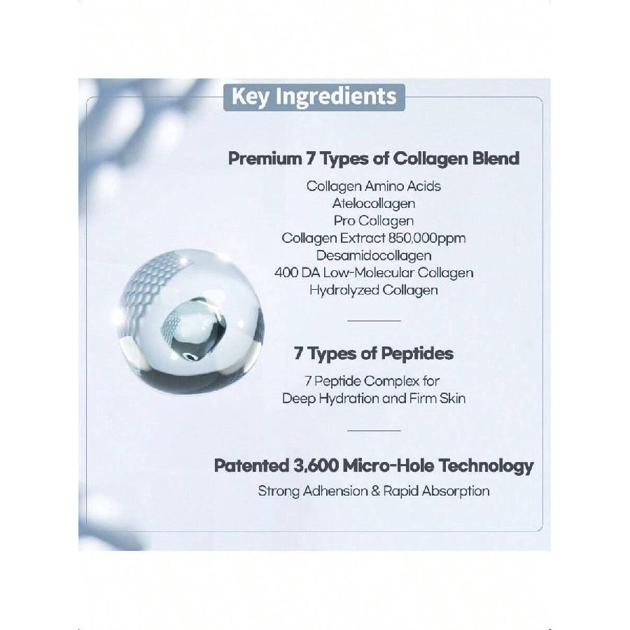 WellDerma Sapphire Premium Collagen Impact Fitting Mask 16ea