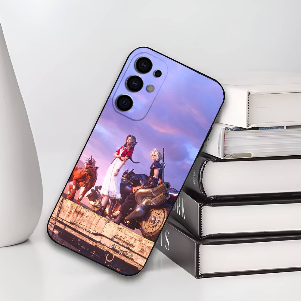 F-Final Game F-Fantasy Phone Case For Samsung S25,S24,S21,S22,S23,S30,Ultra,S20,Plus,Fe,Lite,Soft Black Cover