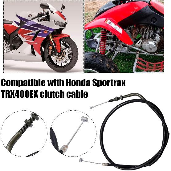 Clutch Cable 22870-HN1-000 Replacement for 1999-2004 Honda Sportrax TRX400EX TRX 400 EX
