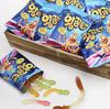 Orion Wang Ggumeuteuri Giant Sour Gummy Worms Chewy Jelly Snack (42.5g x 6 Packs) (Pack of 3)