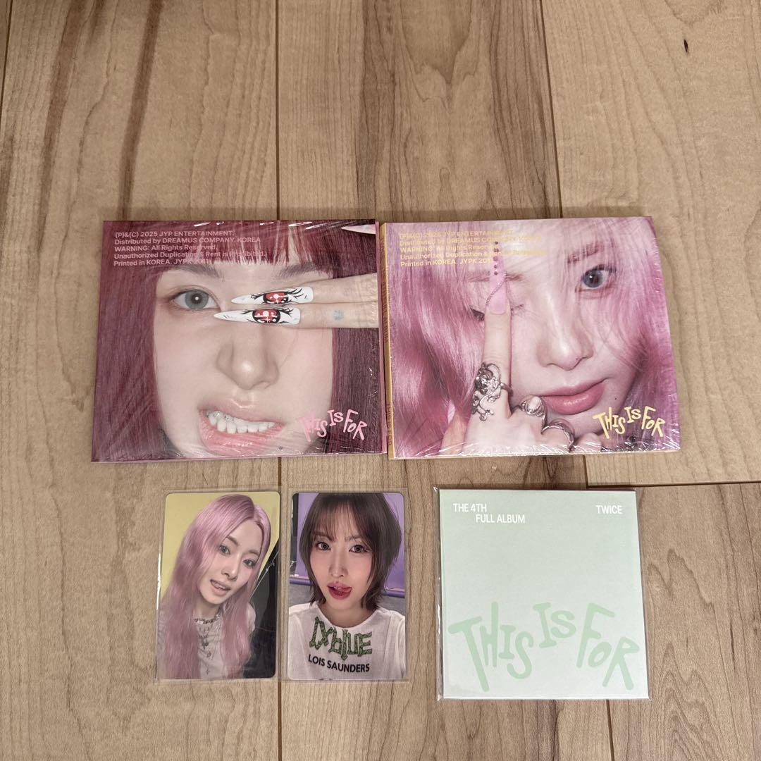 

[USED] Twice This is for Album Bonus Tzuyu Chaeyoung Momo