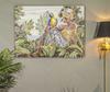 Handmade Wall Painting Kenda Orizzontal Cm 120X3X90