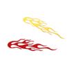 20*4Cm Car Motorcycle 3D Flame Fire Reflective Sticker Reflective Vinyl Decal
