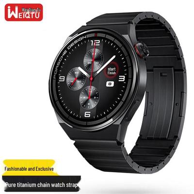 Wei Qiantu Reines Titan-Uhrenarmband für Huawei GT Smartwatches