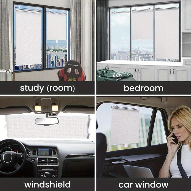 Roller Window Blinds Shades Curtain Roll Curtains Blind Blackout Kitchen No Drill Drilling Terrace Home Decor Items the Bedroom