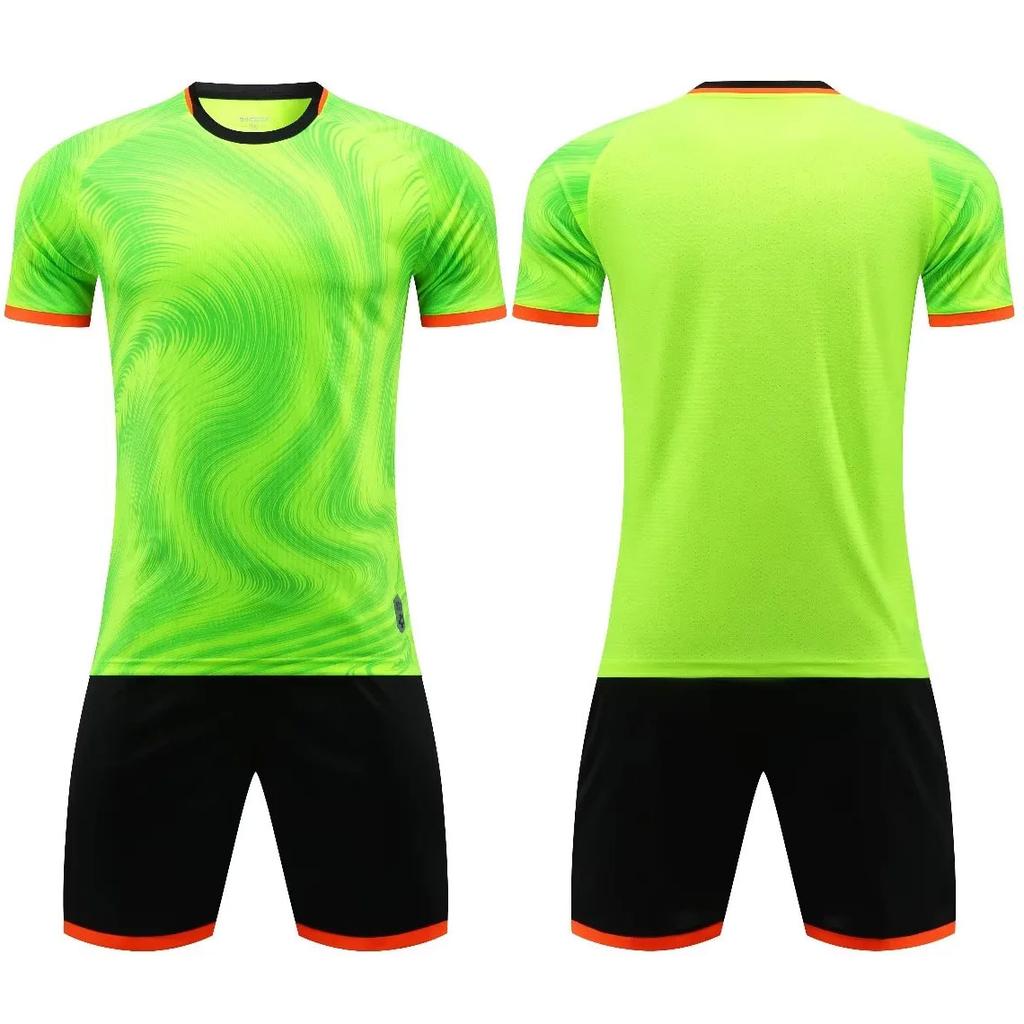 A large number of spot children's football jerseys men's, game jerseys summer training bilateral pockets short-sleeved children's football jerseys
