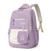 2026 New Large Capacity Lightweight Dual-Shoulder Backpack for Junior High School Girls Campus High Aesthetic Value School Bag