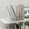 1/2pcs Desktop File Folder Book Magazine Holder Plastic Desk Document Paper Organizer Vertical Storage Rack Office Stand Shelf