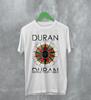 Unisex-Shirt Baumwolle Oversize Große Größe Duran Duran Welttournee 1983 Schwere Baumwolle Weiß Alle Größen T-Shirt C450