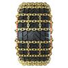 Universal Thickened Waffle Pattern Anti-Skid Tire Chains for Snow Emergencies