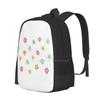Simple Kidcore Aesthetic Flower Pack 18 New Arrivals Unisex Bags Student Bag Backpack Hobicore Aesthetic Hobicore Flowers