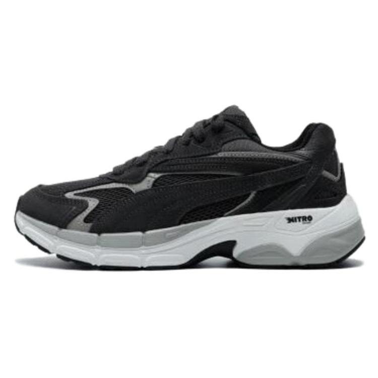 PUMA Teveris Nitro  Black White Grey  Men s 388774-28 EU 36