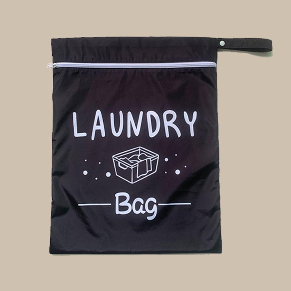Portable Travel Clothing Storage Bag Large Capacity Laundry Bag Handbag Handheld Wash Bag  Outdoor
