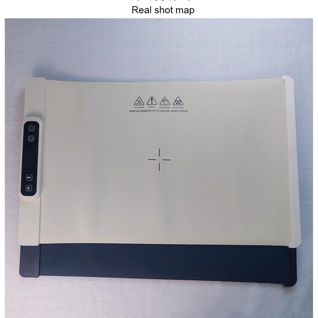 Flexible Rollable Silicone Warm Vegetable Board Smart Home Multifunctional Foldable Warm Vegetable Treasure Heating Insulation