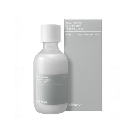 Celimax Dual Barrier Creamy Toner – Ceramide & Panthenol Moisturizing Barrier Repair Toner – 150ml / 5.07 fl. oz.