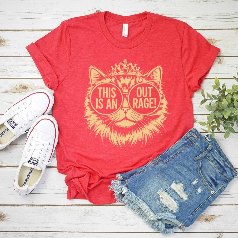 Princess Donut Mongo Shirt This Is An Outrage Dungeon Crawler Carl Tshirt Cat Lover Gift For Litrpg Lovers Book Series Apparel