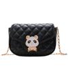 Trendy Girls Panda Pattern Kids Lightweight Crossbody Bag For Daily Outfits