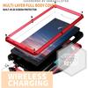Aluminum Metal Shockproof Case For Samsung S25 Edge S24 S23 S22 Plus S21 Ultra Heavy Duty Screen Protector Sliding Camera Cover