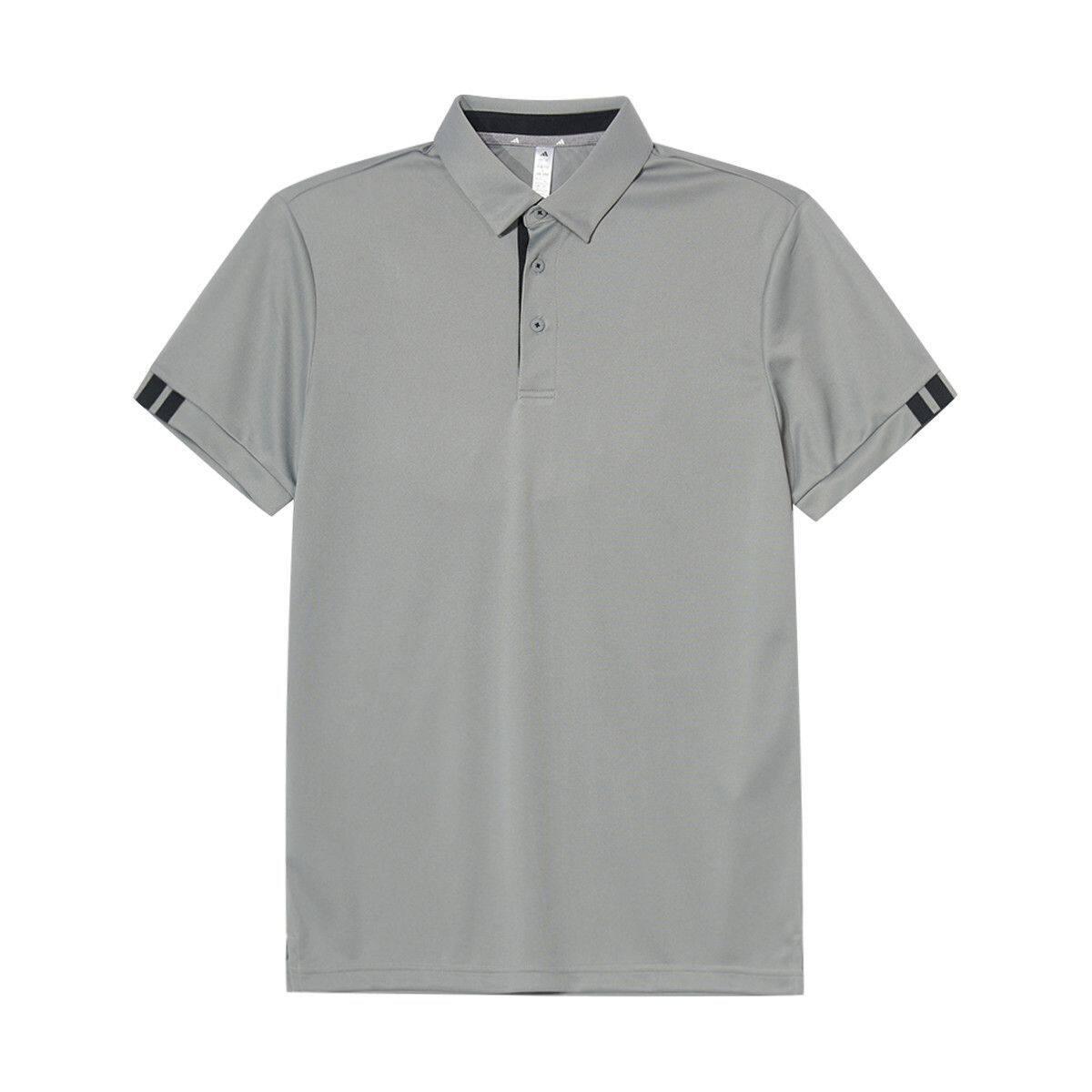 Adidas Simple Comfortable Sports Casual Short Sleeve Polo Shirt Men tops KS0357 L
