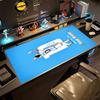 Football Messi Customizable Name Mouse Pad Gaming Laptop Mouse Pad Ultra-Long Desk Mat Non-Slip Rubber Bottom Computer Decor Item Office Use