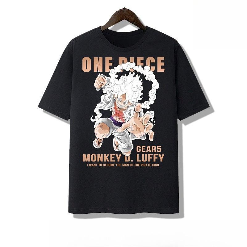 

Naruto KinLuffy Printed Tshirt Soft Cotton Comfortable for Parents and Childrens Wear S