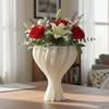 Flower Arrangement 3D Printed Flower Vases Twisted Design Flower Bottle  Home Desktop Decorations