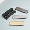 Modern Style Zinc Alloy Hidden Handle Black Golden Grey Handle Cabinet Door Pull Drawer Knob