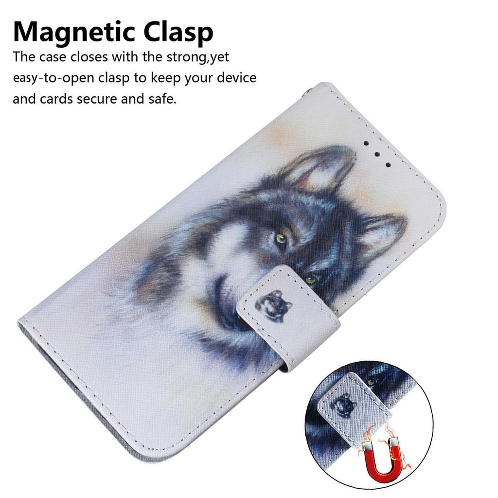 For Xiaomi Redmi 15 5G (Global) (169mm) Wallet Case Pattern Print Leather Phone Cover