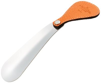 Cordonnerie Anglaise Short Metal Shoehorn No Sizes Available Men's (9562720), Silver/Orange,