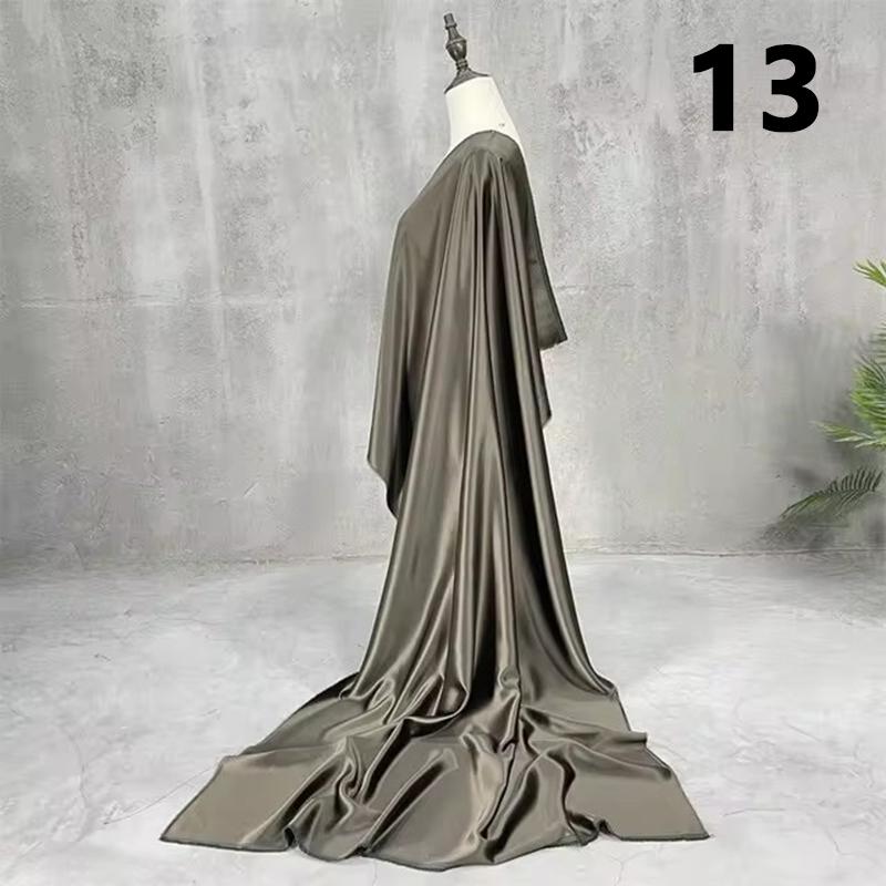 50x150cm Glatter Perlglanz-Satinstoff High-End Acetat Drapier-Satin für DIY Nähen Cheongsam Kleid Bekleidung