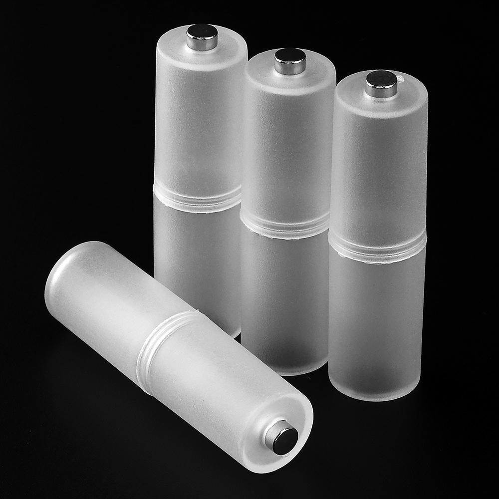 2 X Plástico Duro Aaa a Aa Celular Adaptador de batería