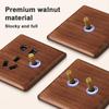 Nordic Toggle Industrial Style Solid Wood 86 Type Single/Double Gang Switch Socket