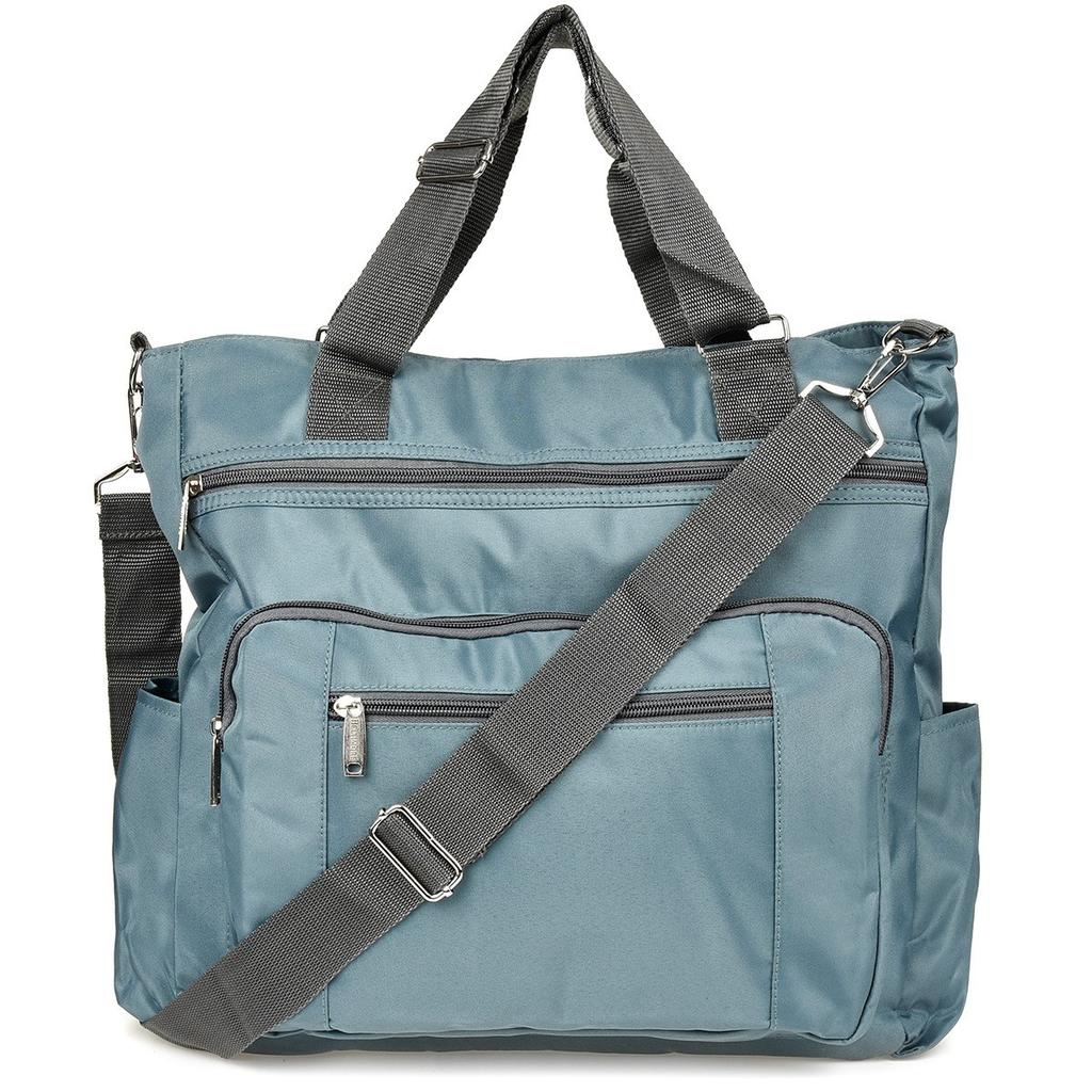 Graue Damenhandtasche Beltimore Leicht Groß A4 J30